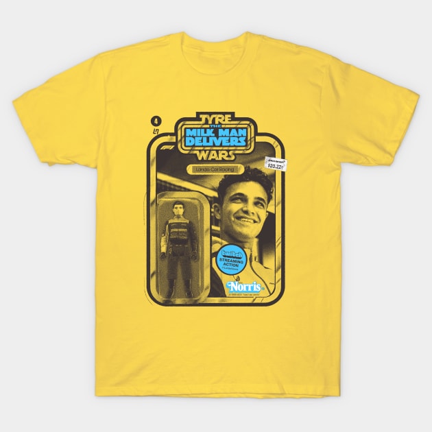 Lando Car Racing T-Shirt by tomkurzanski